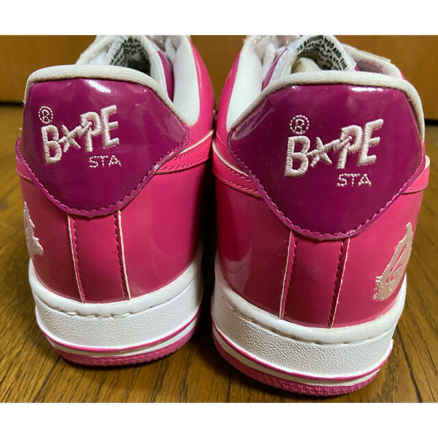 A BATHING APE(アベイシングエイプ)のBAPESTA!!  PINK メンズの靴/シューズ(スニーカー)の商品写真