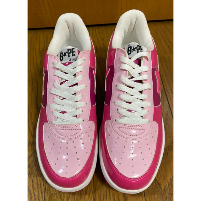 A BATHING APE(アベイシングエイプ)のBAPESTA!!  PINK メンズの靴/シューズ(スニーカー)の商品写真