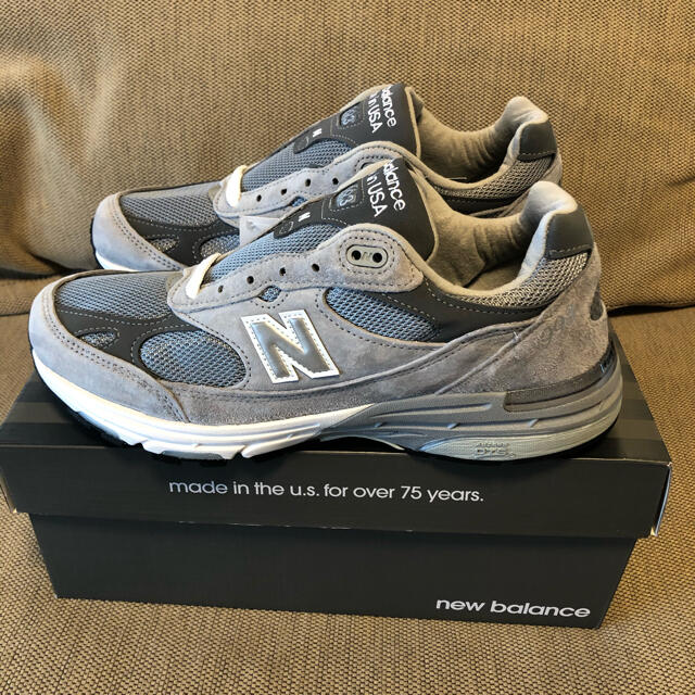 New Balance - 21年製 27cm ニューバランス USA製 MR993GL グレー