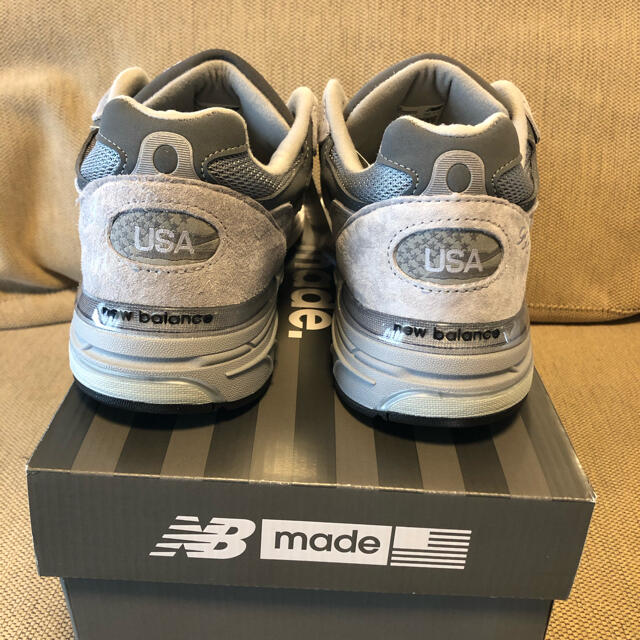 21年製 27cm ニューバランス USA製 MR993GL グレー ワイズD