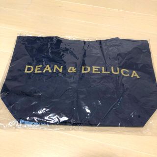 ディーンアンドデルーカ(DEAN & DELUCA)のディーンアンドデルーカ　DEAN&DELCA トートバッグ　Lサイズ　ネイビー(トートバッグ)