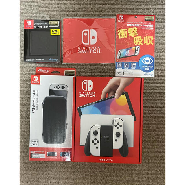 スイッチ（有機ELモデル） Joy-Con(L)/(R) ホワイト 1