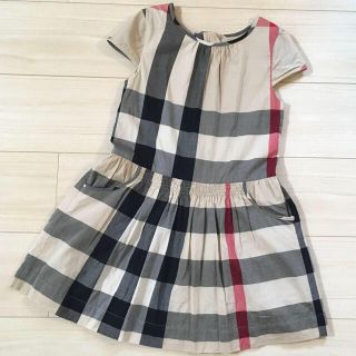 バーバリー(BURBERRY)のBURBERRY CHILDREN バーバリー ワンピース ８Y 128㎝(ワンピース)