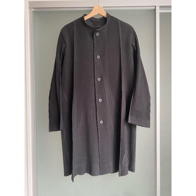 供え HOMME PLESSE オムプリッセ 黒コート ecousarecycling.com