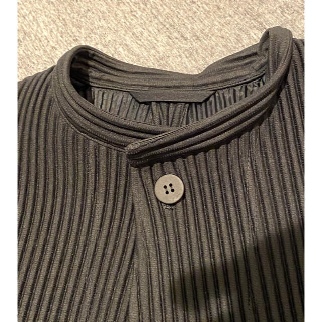 HOMME PLISSE ISSEY MIYAKE 黒コートオムプリッセ