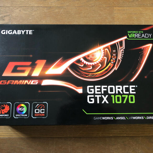 GIGABYTE GeForce GTX 1070 8G スマホ/家電/カメラのPC/タブレット(PCパーツ)の商品写真