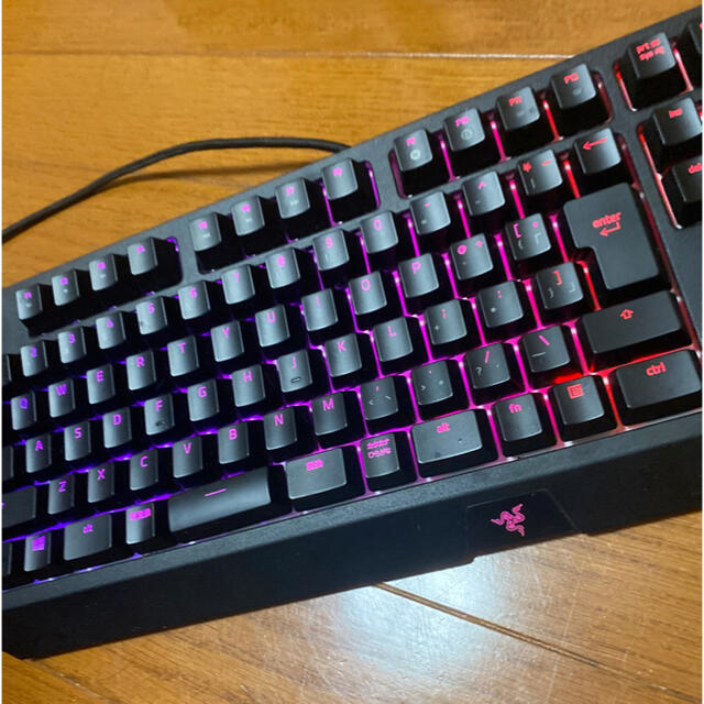 LAZER(レイザー)の【アンク様専用】razer black widow 日本語配列 スマホ/家電/カメラのPC/タブレット(PC周辺機器)の商品写真