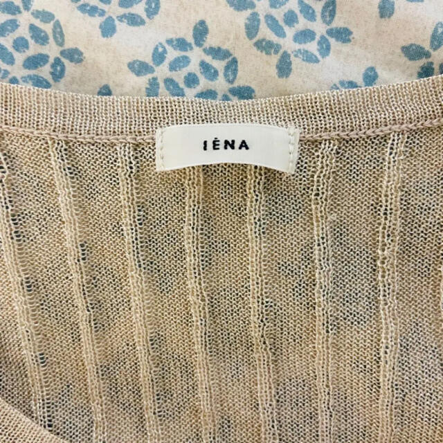 IENA(イエナ)の【IENA】長袖ラメニット #ベージュ #ゴールド レディースのトップス(ニット/セーター)の商品写真