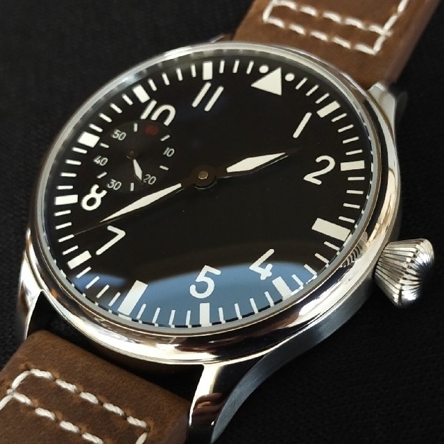 6497 搭載 新品 BLIGER スピットファイア オマージュ 機械式 腕時計 腕時計(アナログ)