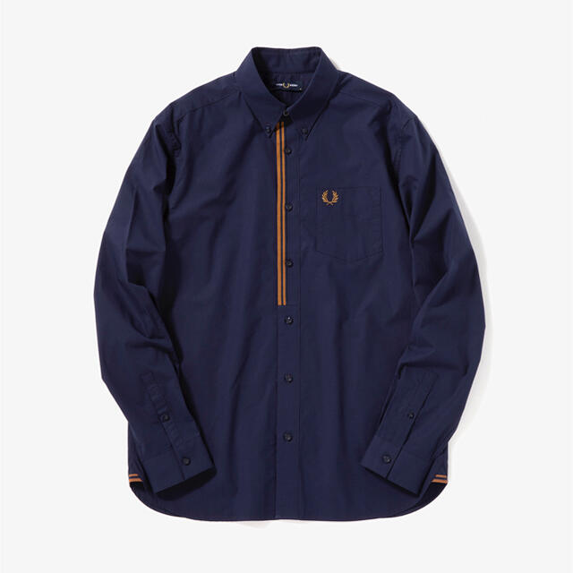 FRED PERRY(フレッドペリー)のFRED PERRY TAPED PLACKET SHIRT メンズのトップス(シャツ)の商品写真