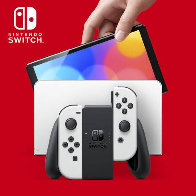 激安正規品 Nintendo Switch - Nintendo Switch(有機ELモデル) ホワイト　任天堂switch 家庭用ゲーム機本体