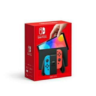 ニンテンドウ(任天堂)のNintendoSwitch(有機ELモデル) ネオンブルー、レッド(携帯用ゲーム機本体)