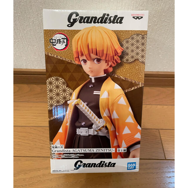 BANPRESTO(バンプレスト)の鬼滅の刃　grandista 我妻善逸　フィギュア　グランジスタ エンタメ/ホビーのフィギュア(アニメ/ゲーム)の商品写真