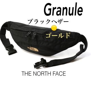 ザノースフェイス(THE NORTH FACE)のブラック×ゴールド★ノースフェイス ★グラニュール ウエストポーチ(ボディーバッグ)