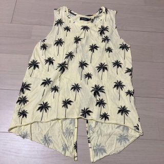 ベルシュカ(Bershka)のBershka バックスリットロング丈タンクトップ M(タンクトップ)