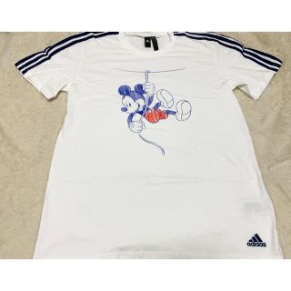 アディダス(adidas)のadidasミッキーTシャツ(Tシャツ/カットソー(半袖/袖なし))