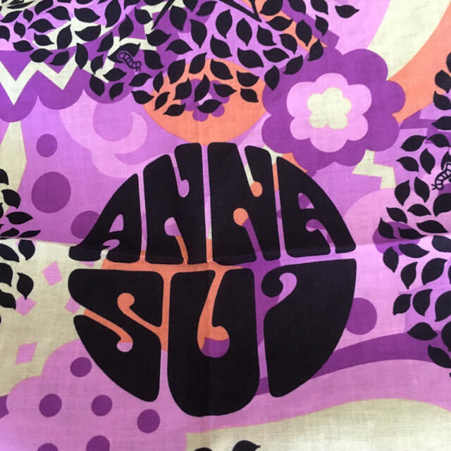 ANNA SUI(アナスイ)のリンリン様専用　ANNA SUI  大判ハンカチーフ  ミニスカーフ レディースのファッション小物(バンダナ/スカーフ)の商品写真