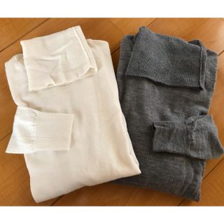 ムジルシリョウヒン(MUJI (無印良品))のユニクロ　無印良品　ハイネックセーター(ニット/セーター)