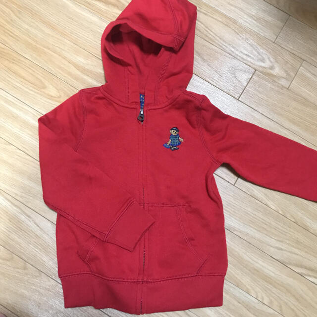 POLO RALPH LAUREN(ポロラルフローレン)のパーカー キッズ/ベビー/マタニティのキッズ服女の子用(90cm~)(ジャケット/上着)の商品写真