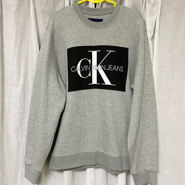 Calvin Klein Jeans 裏起毛スウェット XLサイズ グレー