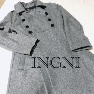 イング(INGNI)のINGNI イング　グレー　コート　Mサイズ(ロングコート)