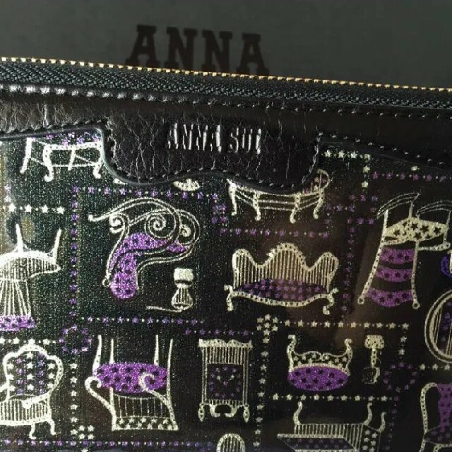 ANNA SUI(アナスイ)のレア★アナスイ パティ L字ファスナー長財布 レディースのファッション小物(財布)の商品写真