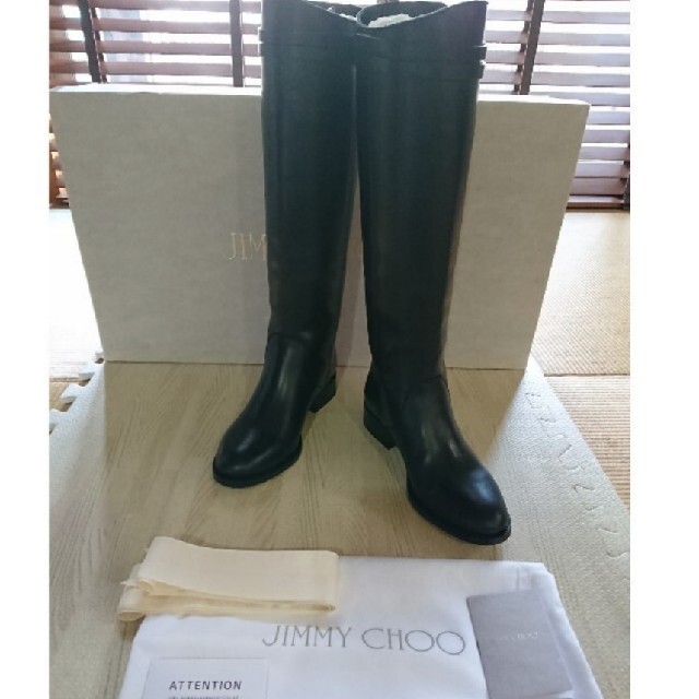 新品未使用!ジミーチュウ JIMMY CHOO ロングブーツ ベルトブーツ