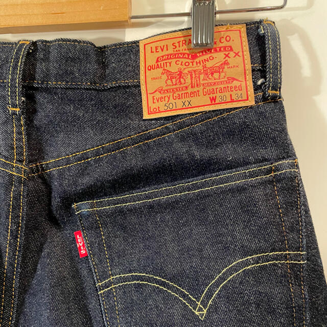 LEVI'S 501 リジットデニム w30 L34  MADE＆CRAFTED