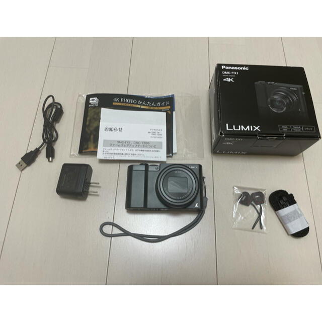 Panasonic(パナソニック)のPanasonic LUMIX TX DMC-TX1-K スマホ/家電/カメラのカメラ(コンパクトデジタルカメラ)の商品写真