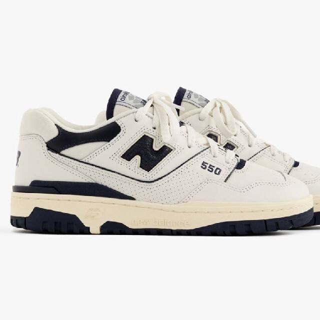 New Balance(ニューバランス)のAIMÉ LEON DORE × NEW BALANCE P550 navy メンズの靴/シューズ(スニーカー)の商品写真