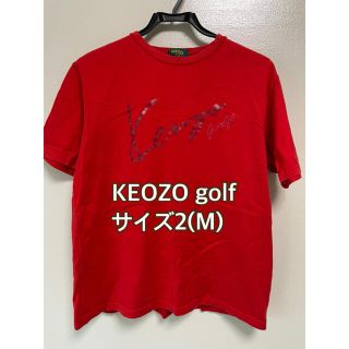 ケンゾー(KENZO)のKENZO golf Tシャツ　赤　Mサイズ　メンズTシャツ(Tシャツ/カットソー(半袖/袖なし))