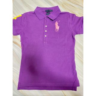 ポロラルフローレン(POLO RALPH LAUREN)のポロラルフローレン　ポロシャツ　パープル M(ポロシャツ)