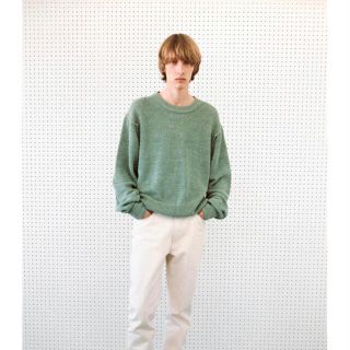 アレッジ(ALLEGE)の21SS Ernie Palo linen rib knit(ニット/セーター)