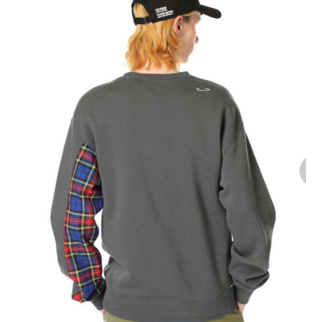 21000円サイズユニフォームエクスペリメント SLEEVE PANELED WIDE SWEAT