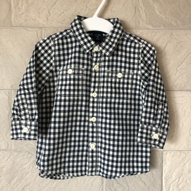 babyGAP(ベビーギャップ)のbaby Gap ⭐︎チェック柄　シャツ キッズ/ベビー/マタニティのベビー服(~85cm)(シャツ/カットソー)の商品写真