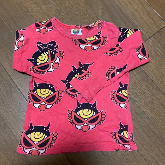 HYSTERIC MINI(ヒステリックミニ)のヒスミニ　90cm 長袖　ロンT キッズ/ベビー/マタニティのキッズ服女の子用(90cm~)(Tシャツ/カットソー)の商品写真