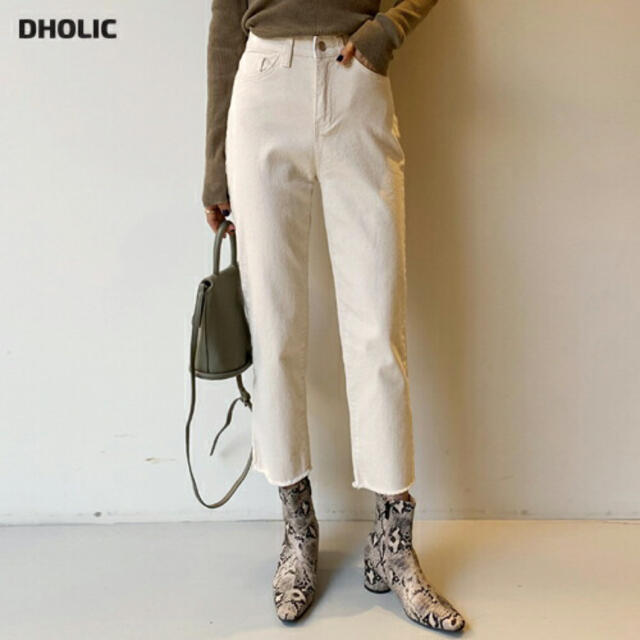 dholic(ディーホリック)のDHOLIC シークレットゴムハイウエストパンツ レディースのパンツ(カジュアルパンツ)の商品写真