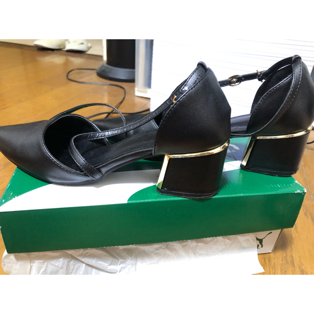 GRL(グレイル)のメタルコンビセパレートパンプス レディースの靴/シューズ(ハイヒール/パンプス)の商品写真