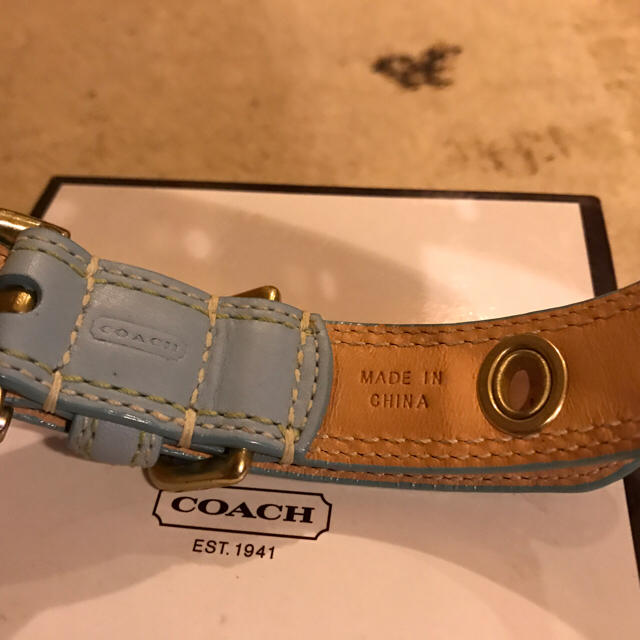 COACH(コーチ)のcoach  新品   犬用首輪 その他のペット用品(犬)の商品写真