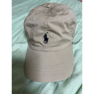 ポロラルフローレン(POLO RALPH LAUREN)のラルフローレン　ベージュキャップ(キャップ)