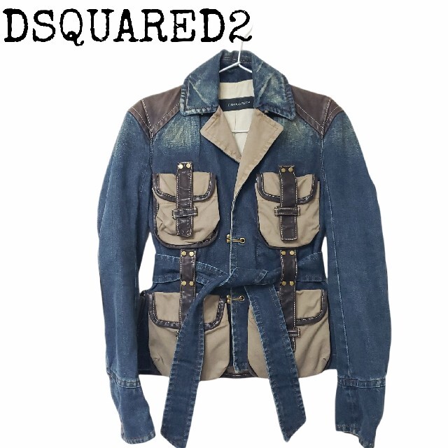 最大71%オフ! DSQUARED2 ドッキング ミリタリー ポーチ デニム
