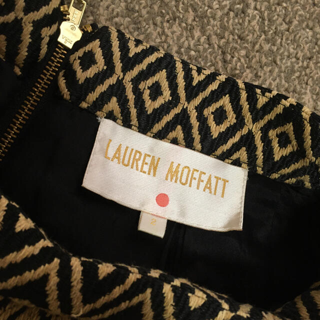 ローレンモファット LAUREN MOFFATT スカート フレア ひざ丈 総柄 7