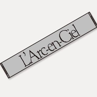 ラルクアンシエル(L'Arc～en～Ciel)の【新品】ラルク ラニバ　FC限定 旧ロゴ マフラータオル(ミュージシャン)