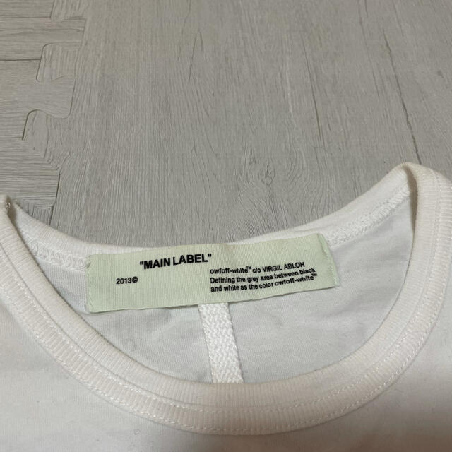 OFF-WHITE(オフホワイト)のmen's Tシャツ👕 メンズのトップス(Tシャツ/カットソー(半袖/袖なし))の商品写真