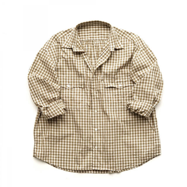 Supreme(シュプリーム)のPorter Classic - ROLL UP SHIRT - GOLD メンズのトップス(シャツ)の商品写真