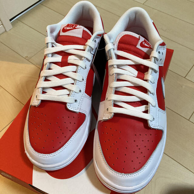 Nike dunk low "CHAMPIONSHIP RED"  27.0cm
