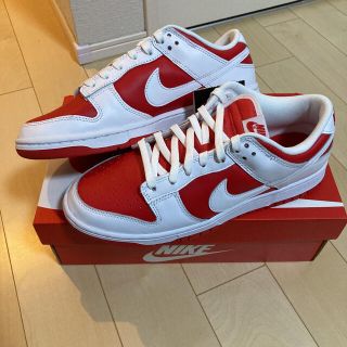 ナイキ(NIKE)のNike dunk low "CHAMPIONSHIP RED"  27.0cm(スニーカー)