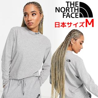 ザノースフェイス(THE NORTH FACE)の★海外限定★　ノースフェイス　Tシャツ　グレー　長袖　Zumu　新品・未使用(Tシャツ(長袖/七分))