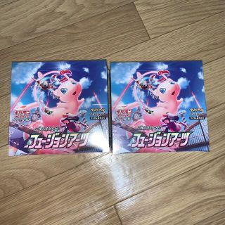 ポケモン(ポケモン)のポケモンカード フュージョンアーツ シュリンク付 2box(Box/デッキ/パック)