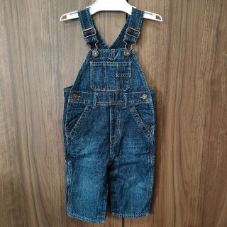 ベビーギャップ(babyGAP)のBabyGAP デニム 裏地付き サロペット／70㌢(カバーオール)